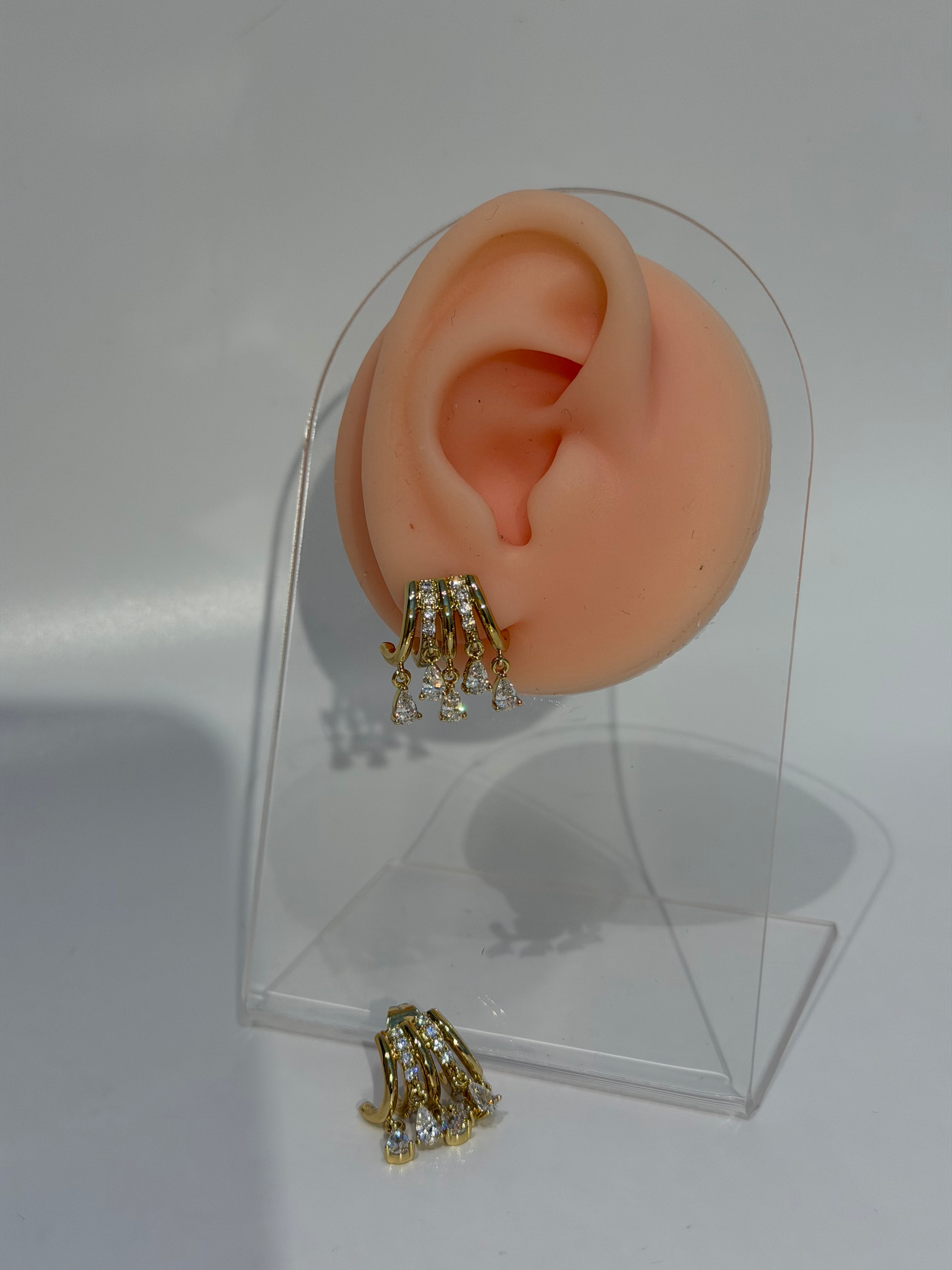 Çoklu Damla Sarkıt Xuping Küpe