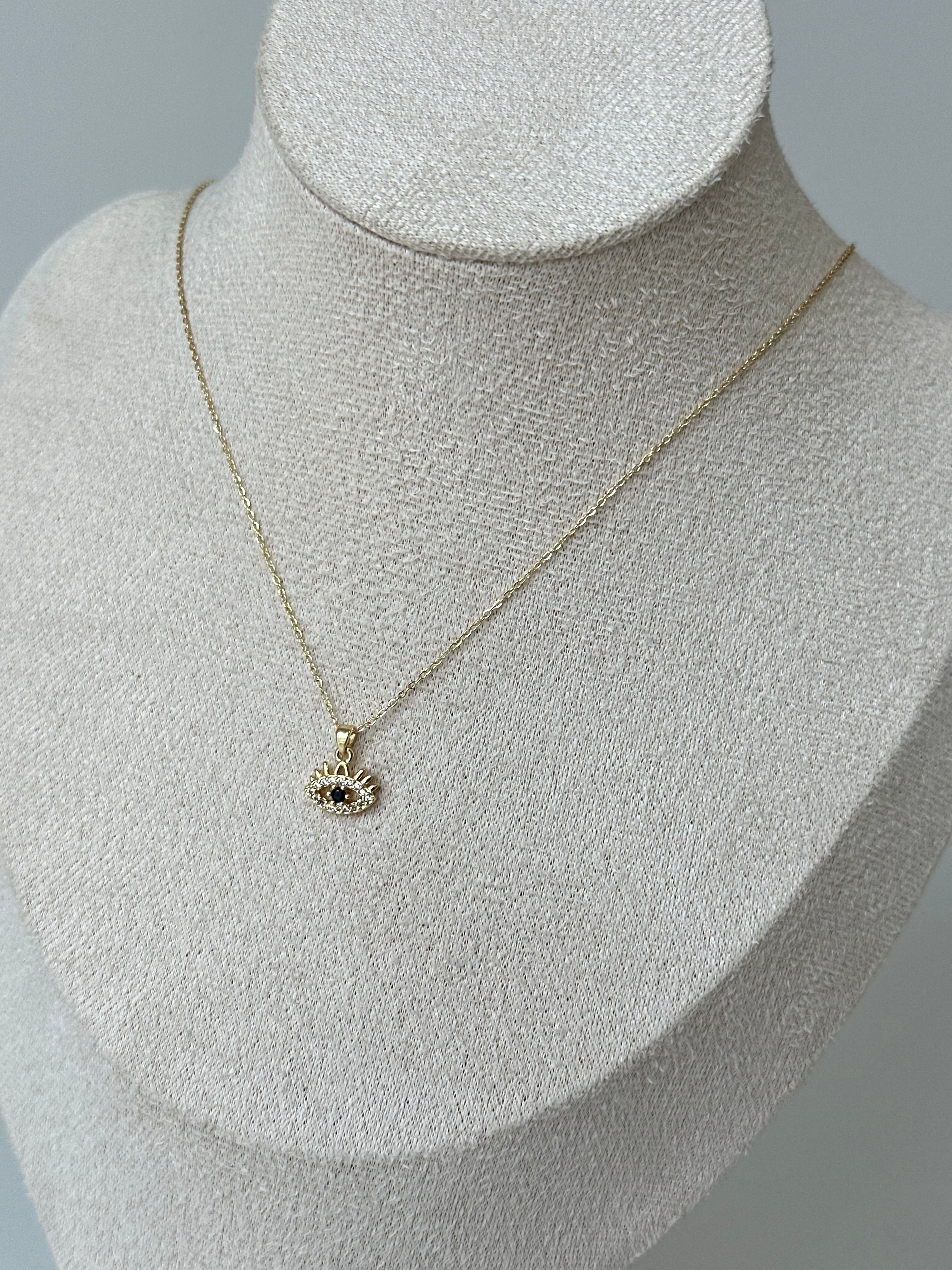 Minik Göz Kolye Kuyum Model