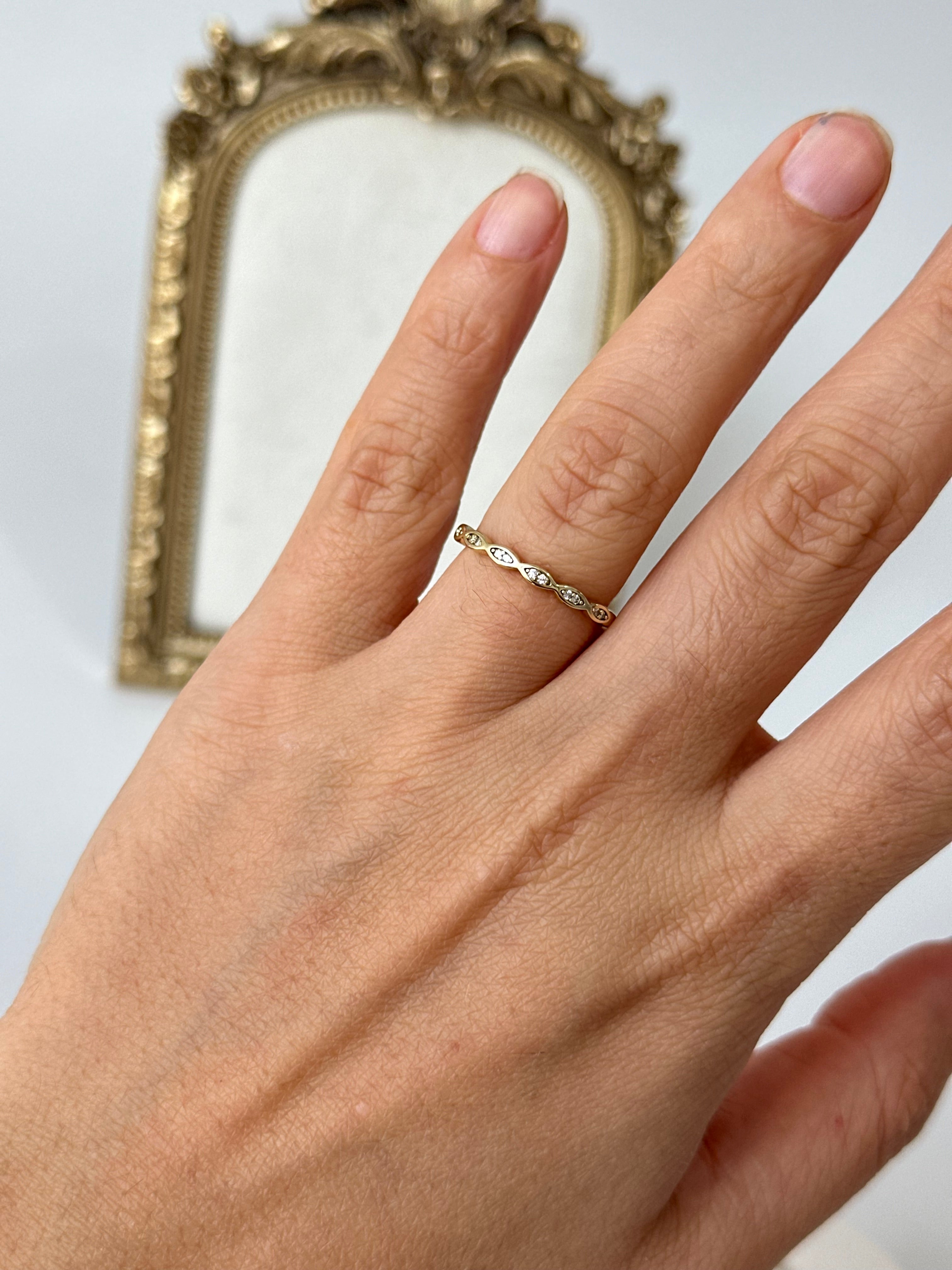 Xuping ince minimal yüzük