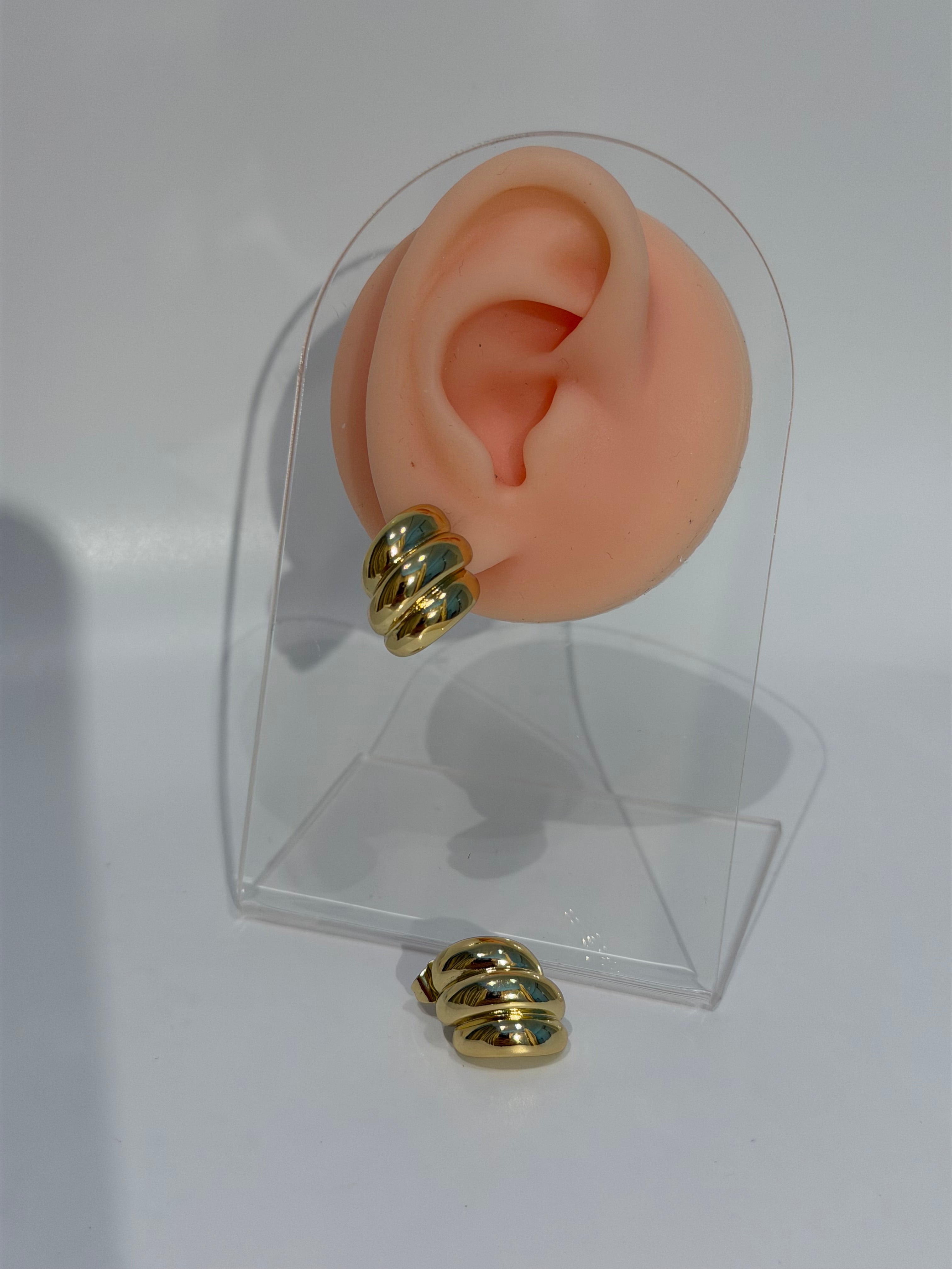 Pony Xuping Baklava Şekil Küpe